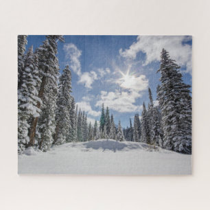 Eis und Schnee Sunrise Winter Snow Alberta, Kana Puzzle