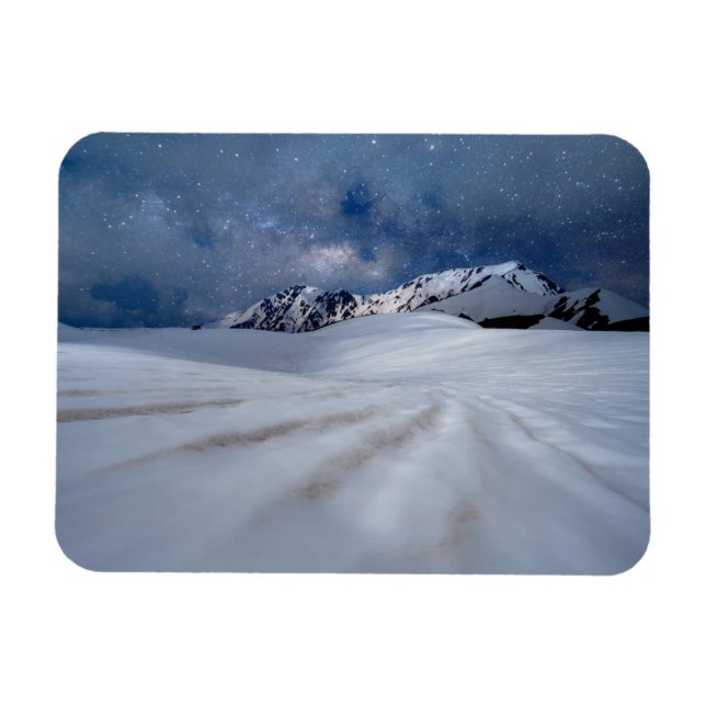 Eis und Schnee | Tateyama-Kurobe, Japan Magnet (Horizontal)