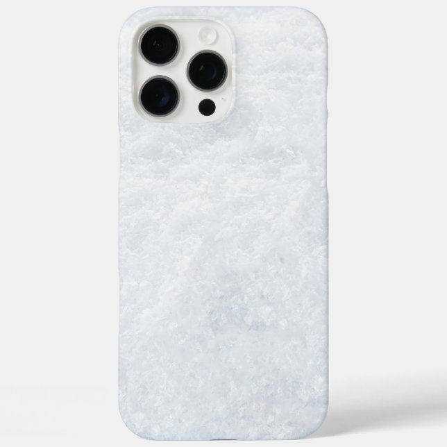 Eis und Schnee texturiert Case-Mate iPhone Hülle (Rückseite)