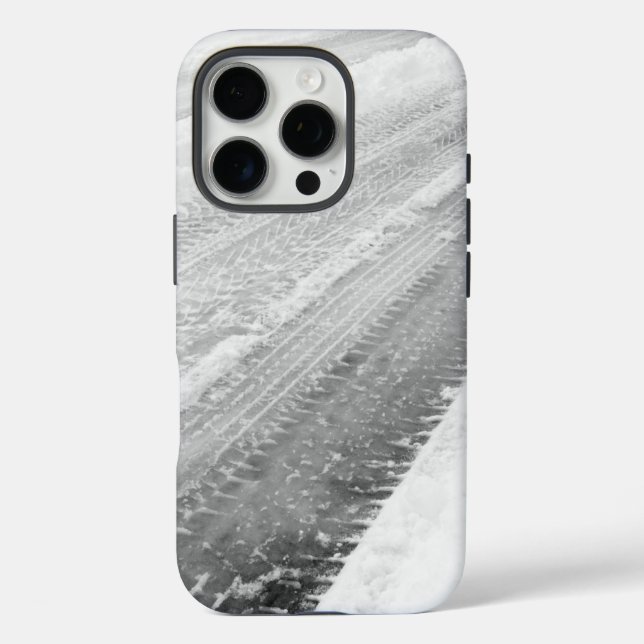 Eis und Schnee texturiert Case-Mate iPhone Hülle (Rückseite)