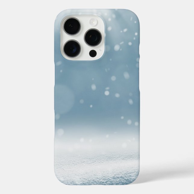 Eis und Schnee texturiert Case-Mate iPhone Hülle (Rückseite)
