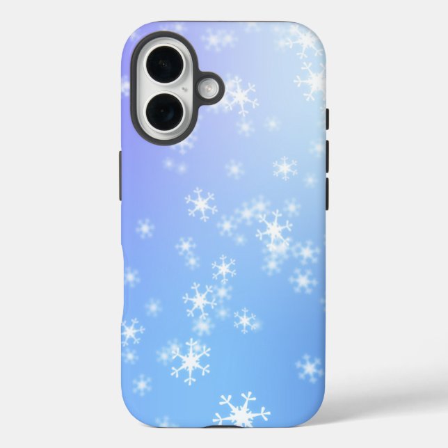 Eis und Schnee texturiert Case-Mate iPhone Hülle (Rückseite)
