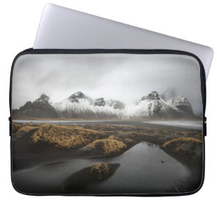 Eis und Schnee Vestrahorn Mountain, Island Laptopschutzhülle