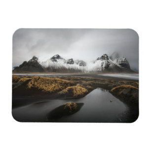 Eis und Schnee Vestrahorn Mountain, Island Magnet