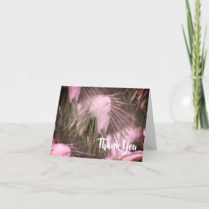 Eis und Schnee Winter individuell anpassbar dank K Dankeskarte