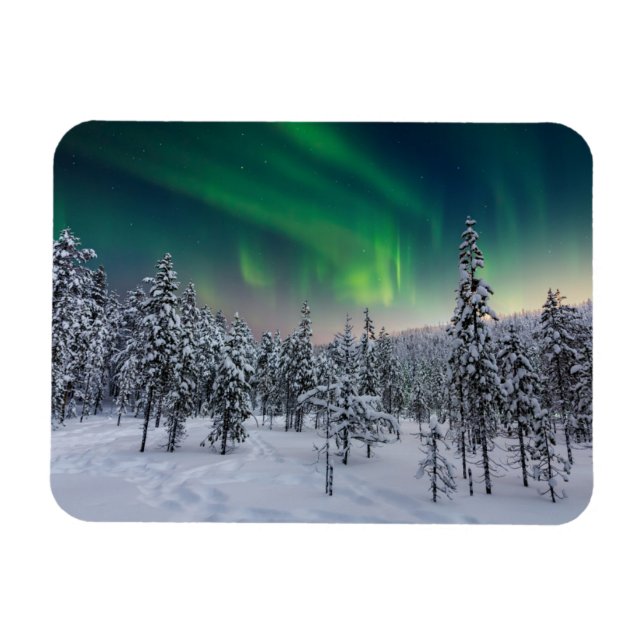 Eis und Schnee | Winterlandschaft, Finnland Magnet (Horizontal)