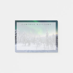 Eis und Schnee   Winterlandschaft, Finnland Post-it Klebezettel