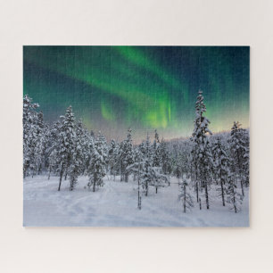 Eis und Schnee   Winterlandschaft, Finnland Puzzle