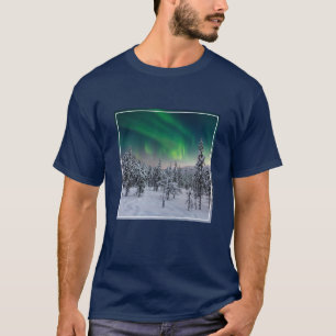 Eis und Schnee Winterlandschaft, Finnland T-Shirt