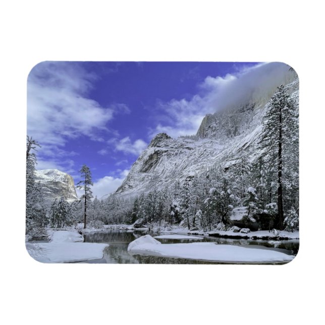 Eis und Schnee | Yosemite National Park Magnet (Horizontal)