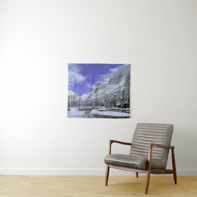 Eis und Schnee | Yosemite National Park Wandteppich (Beispiel (Horizontal))