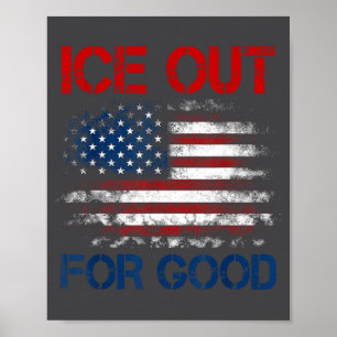 Eis-weg-für-immer-Shirt Eis-weg-für-immer Fettdruc Poster