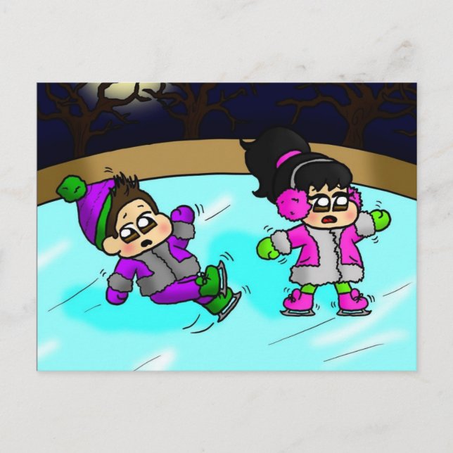 Eisabfall Postkarte (Vorderseite)