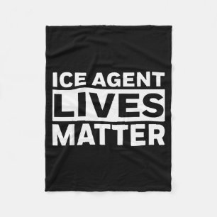 Eisagent lebt fleecedecke
