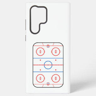 Eisbahn-Diagramm Hockeyspiel-Begleiter Samsung Galaxy Hülle