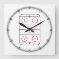 Eisbahn-Diagramm-Hockeyspiel-Dekor