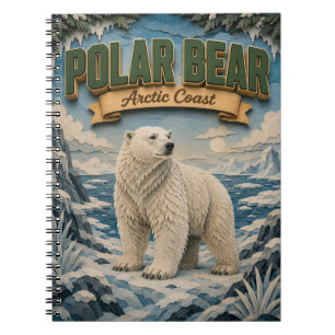 Eisbär Arktische Küste POPCUT Notizblock