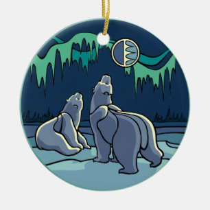 Eisbär Art Ornament Bär Keepake Bären Geschenke
