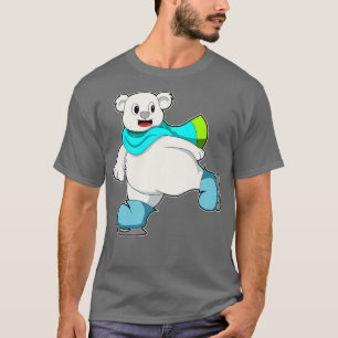 Eisbär bei der Skaten mit Eiswürfel 2 T-Shirt