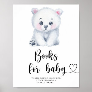 Eisbär - Bücher für Baby Poster