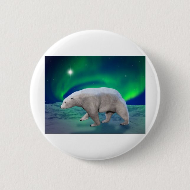 Eisbär Button (Vorderseite)