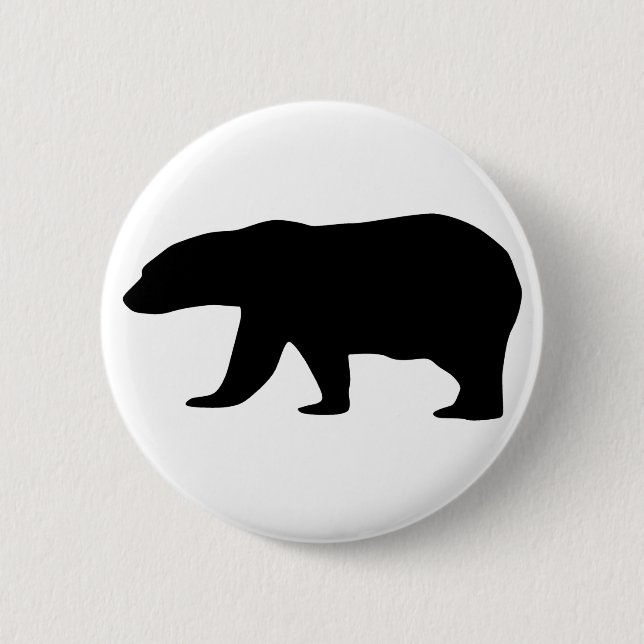 Eisbär Button (Vorderseite)