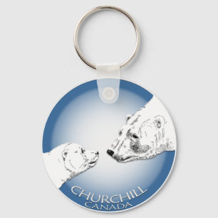 Eisbar Chuchill Schlüsselanhänger Souvenir Schlüss