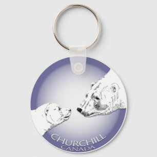 Eisbar Chuchill Schlüsselanhänger Souvenir Schlüss