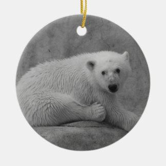 Eisbär CUB verzieren Keramikornament