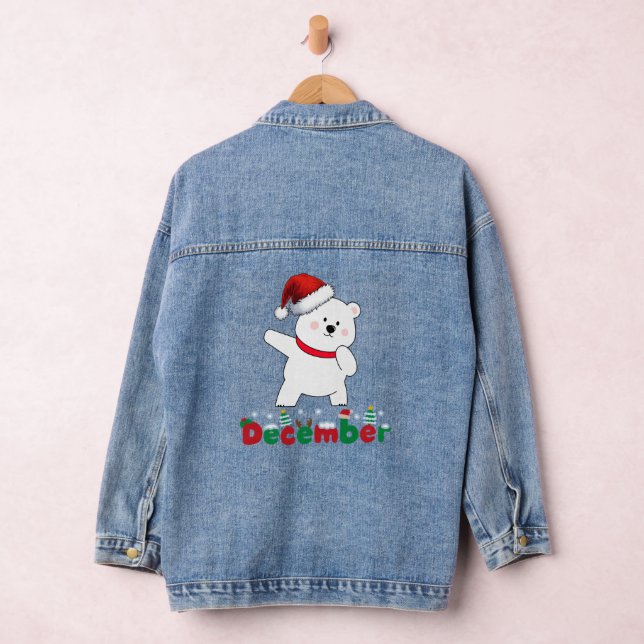 Eisbär fühlt sich freudig. jeansjacke (Hangar)