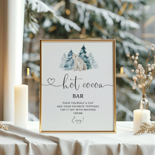 Eisbär Hot Kakao Bar Poster