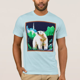 Eisbär im Wilden. Jetzt kaufen T-Shirt