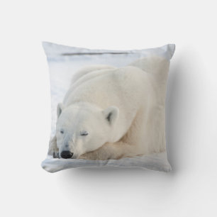 Eisbär im Winter Kissen