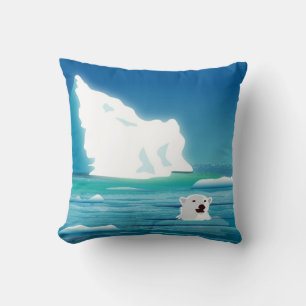Eisbär Kissen