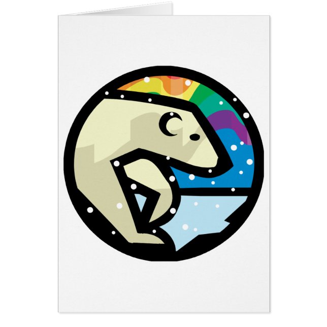 Eisbar-Kreis-Design (Vorne)