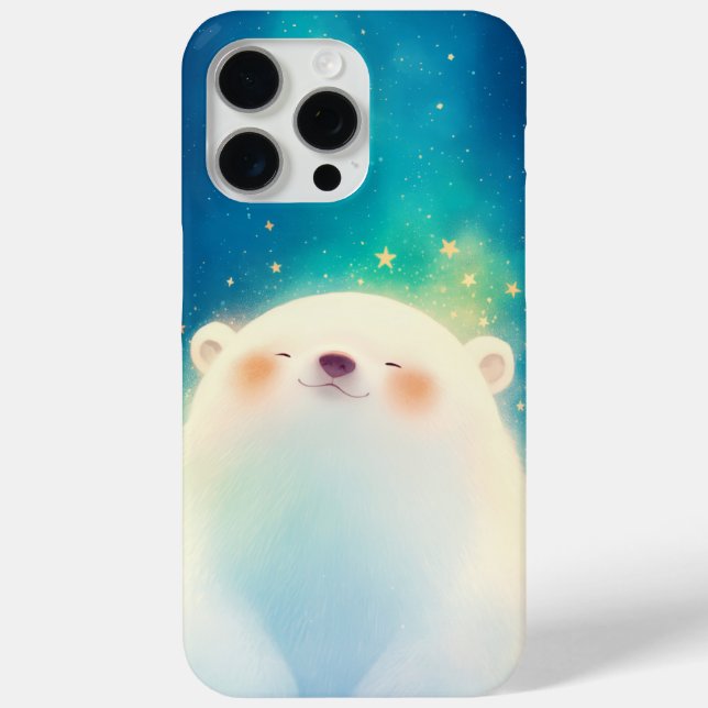 Eisbär-Kühlungs-Amulett Case-Mate iPhone Hülle (Rückseite)