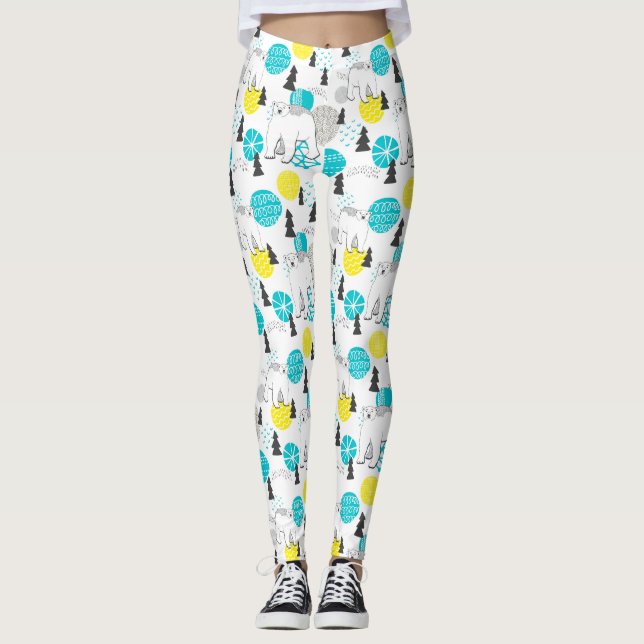 Eisbär Leggings (Vorderseite)