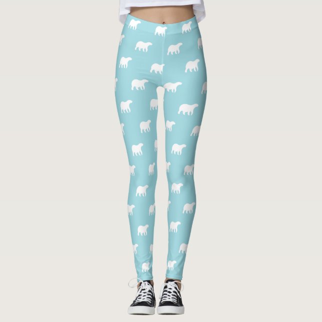 Eisbär Leggings (Vorderseite)