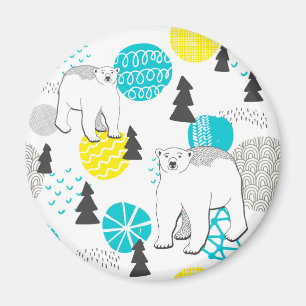 Eisbär Magnet