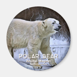 Eisbär Magnet