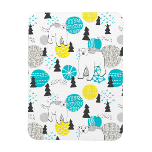 Eisbär Magnet