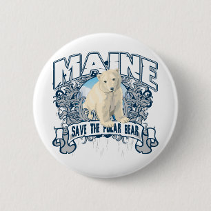 Eisbär Maine Button