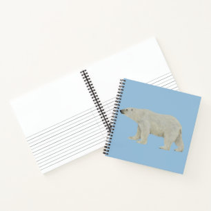Eisbär Notizblock Notizbuch