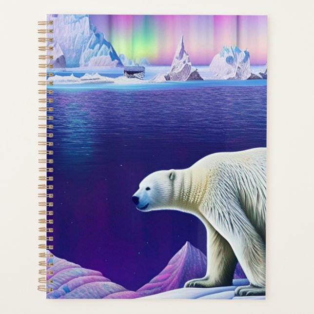 Eisbär Planer (Vorderseite)