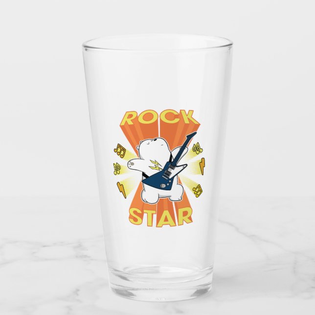 Eisbär - Rock Star Glas (Vorderseite)