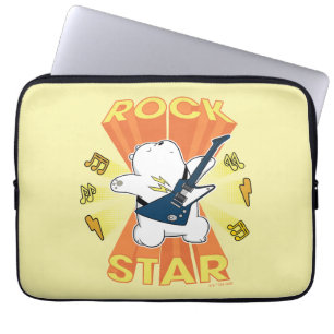 Eisbär - Rock Star Laptopschutzhülle