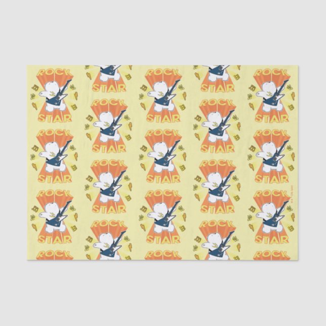 Eisbär - Rock Star Seidenpapier (Vorderseite)