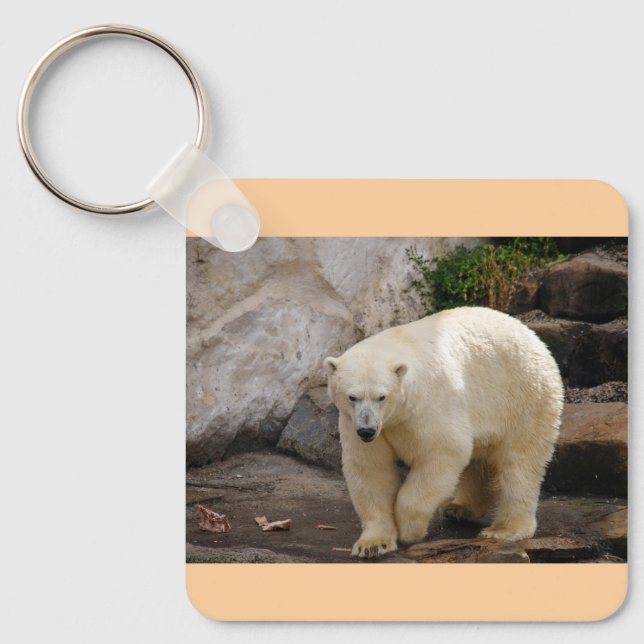Eisbär Schlüsselanhänger (Vorderseite)