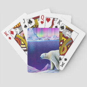 Eisbär Spielkarten