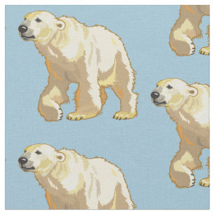 Eisbär Stoff